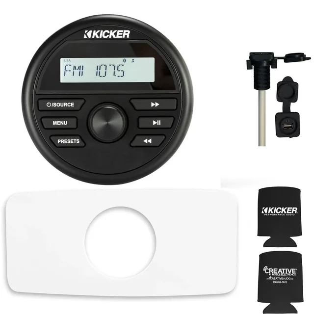 Audio Components 3" waterproof white