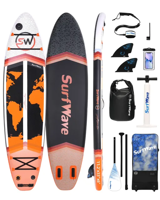Inflatable Stand 11' black orange