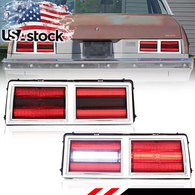 Tail Light led red white