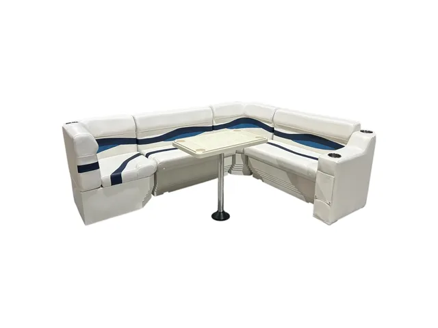 Pontoon Furniture white blue 37"
