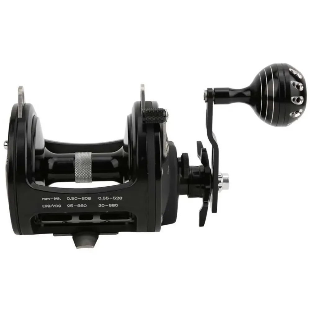 Fishing Reel 30kg black heavy-duty
