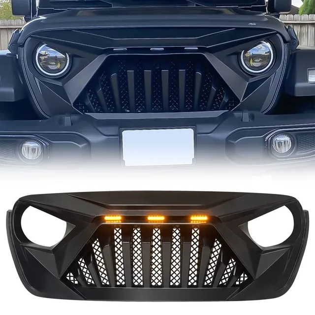 Grille led 18.90 inches black