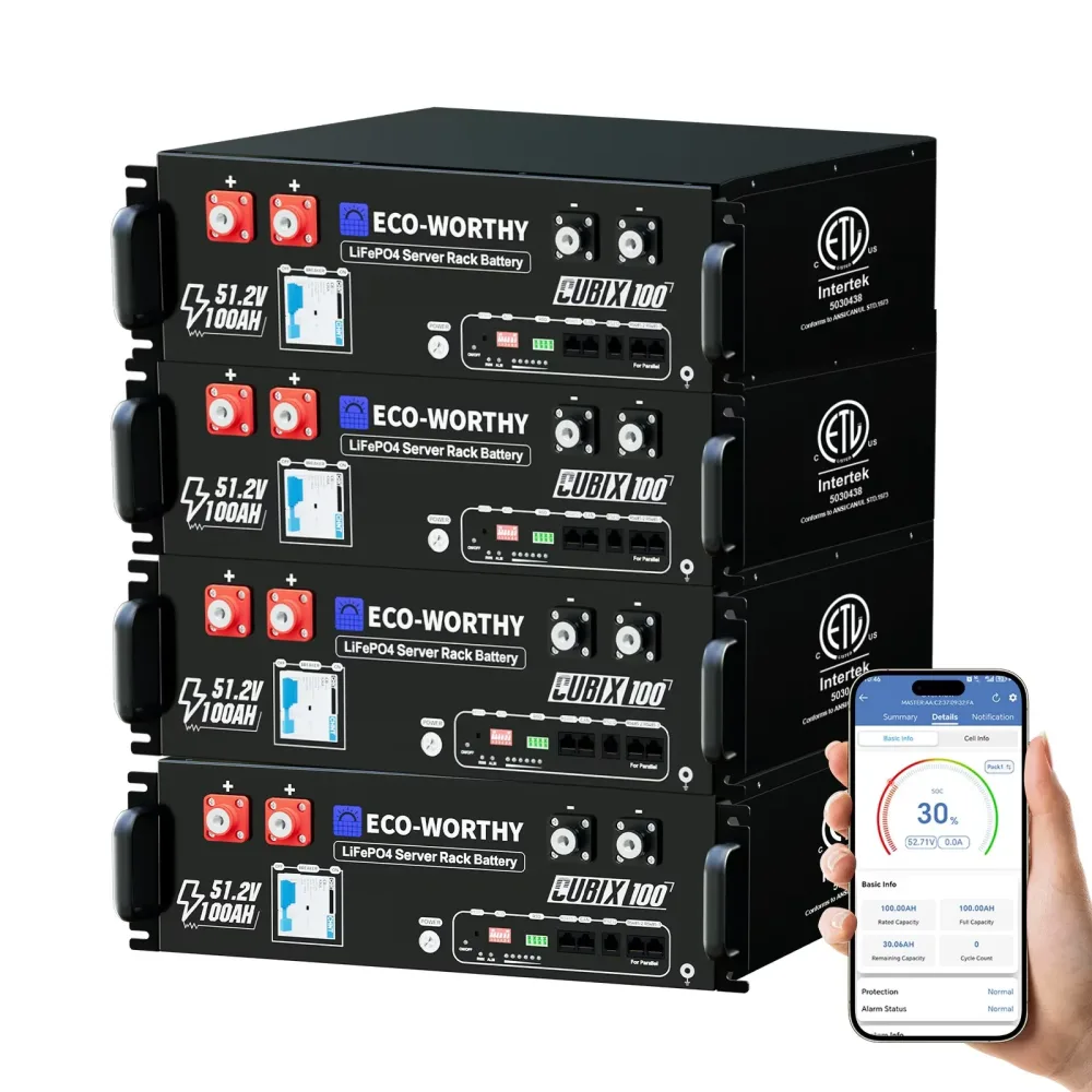 Battery 4pack 48v 51.2v
