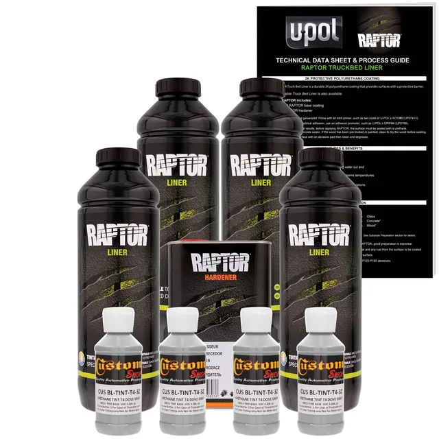 Truck Bed 4 liters gray 3 oz