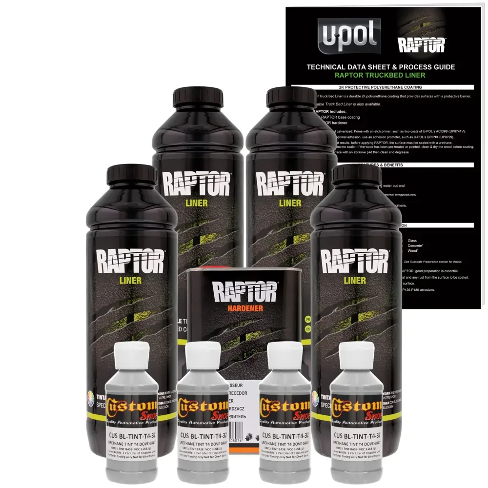 Truck Bed 4 liters gray 3 oz