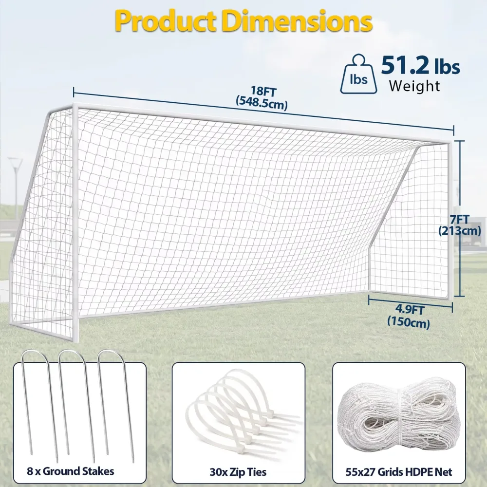 Soccer Goal 18' 7' 5'