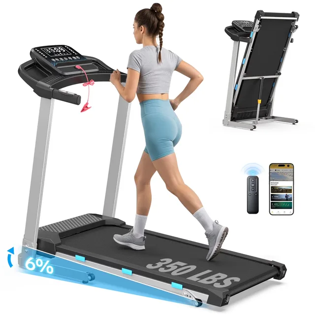 Treadmill Portable 350 lbs foldable