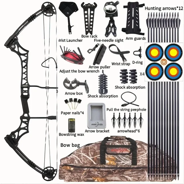 Compound Bow 30-60 lbs adjustable 30-55lbs