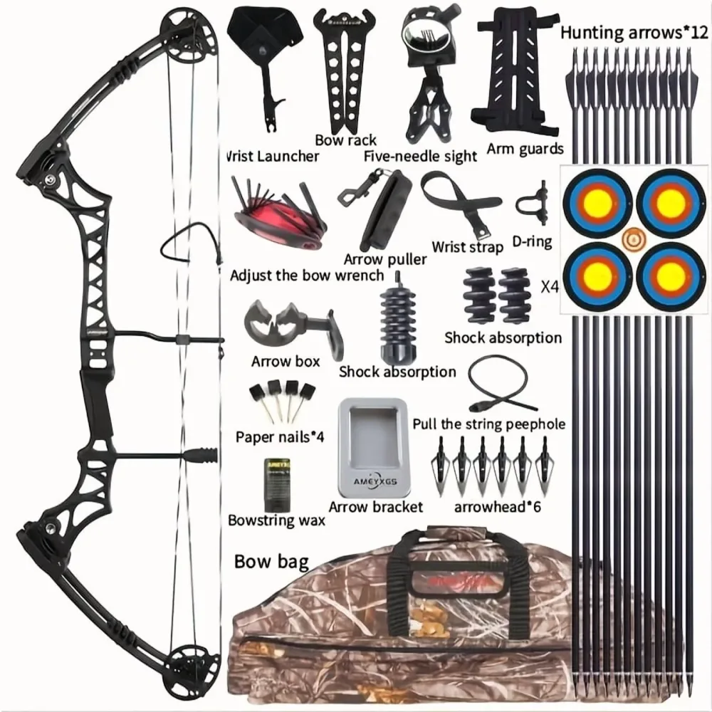 Compound Bow 30-60 lbs adjustable 30-55lbs