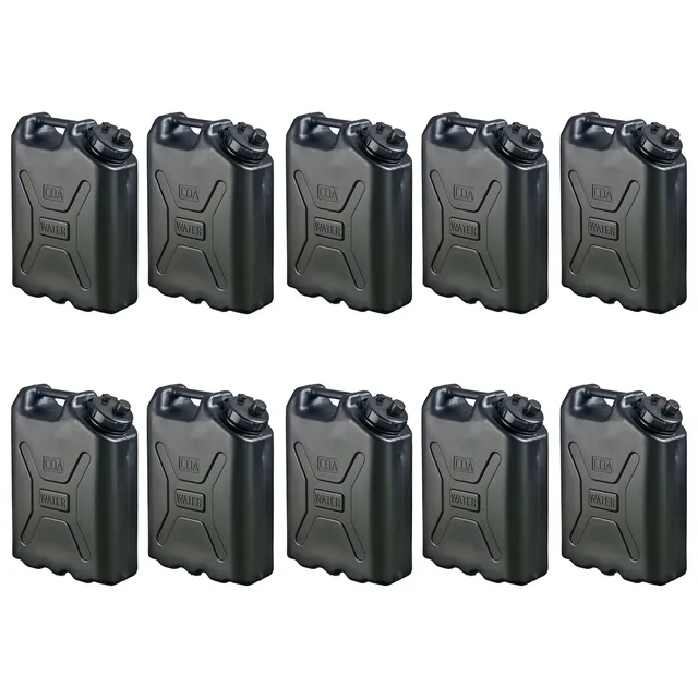 Coolers & Hydration 5 gallon 10 pack black