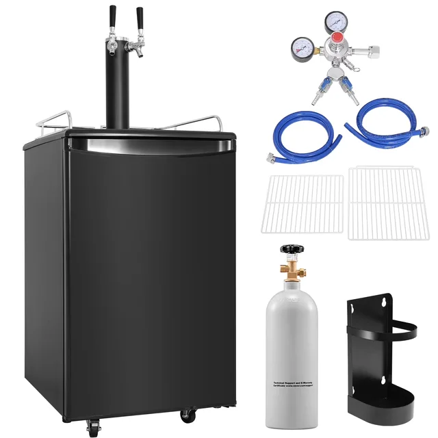Refrigerator Dual 9.8 ft 43 gallons 87 w