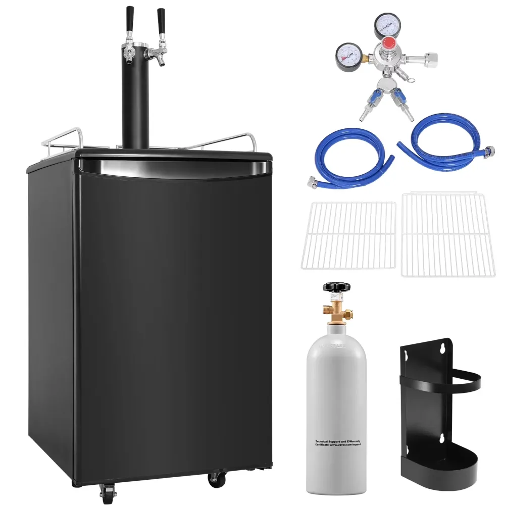 Refrigerator Dual 9.8 ft 43 gallons 87 w