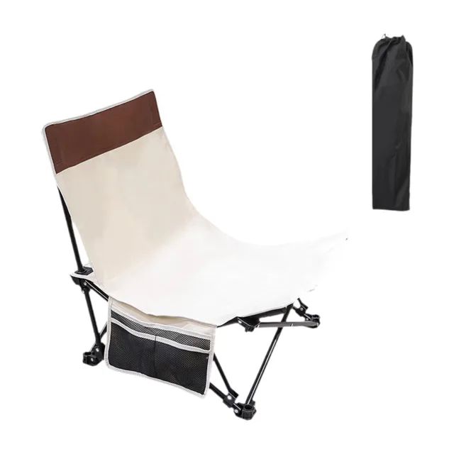 Camp Chair beige portable folding