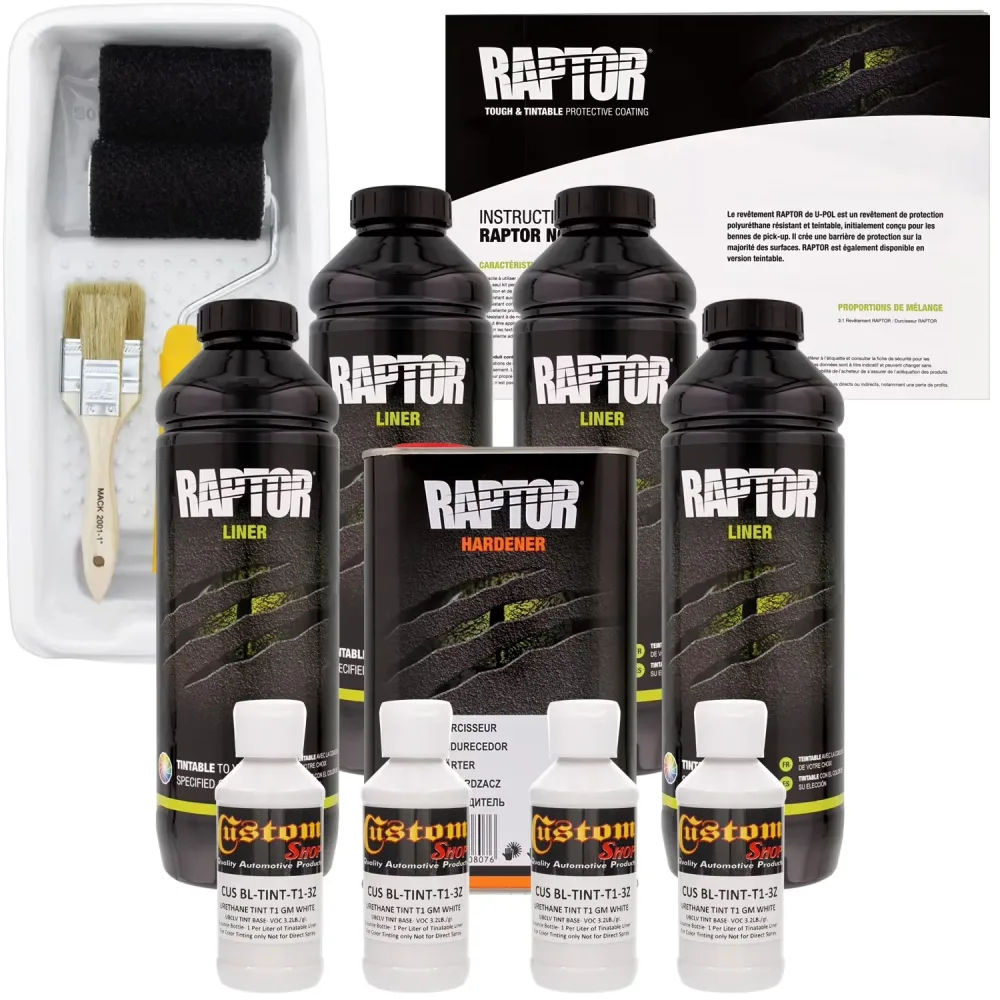 Truck Bed 4 liters white 3 oz