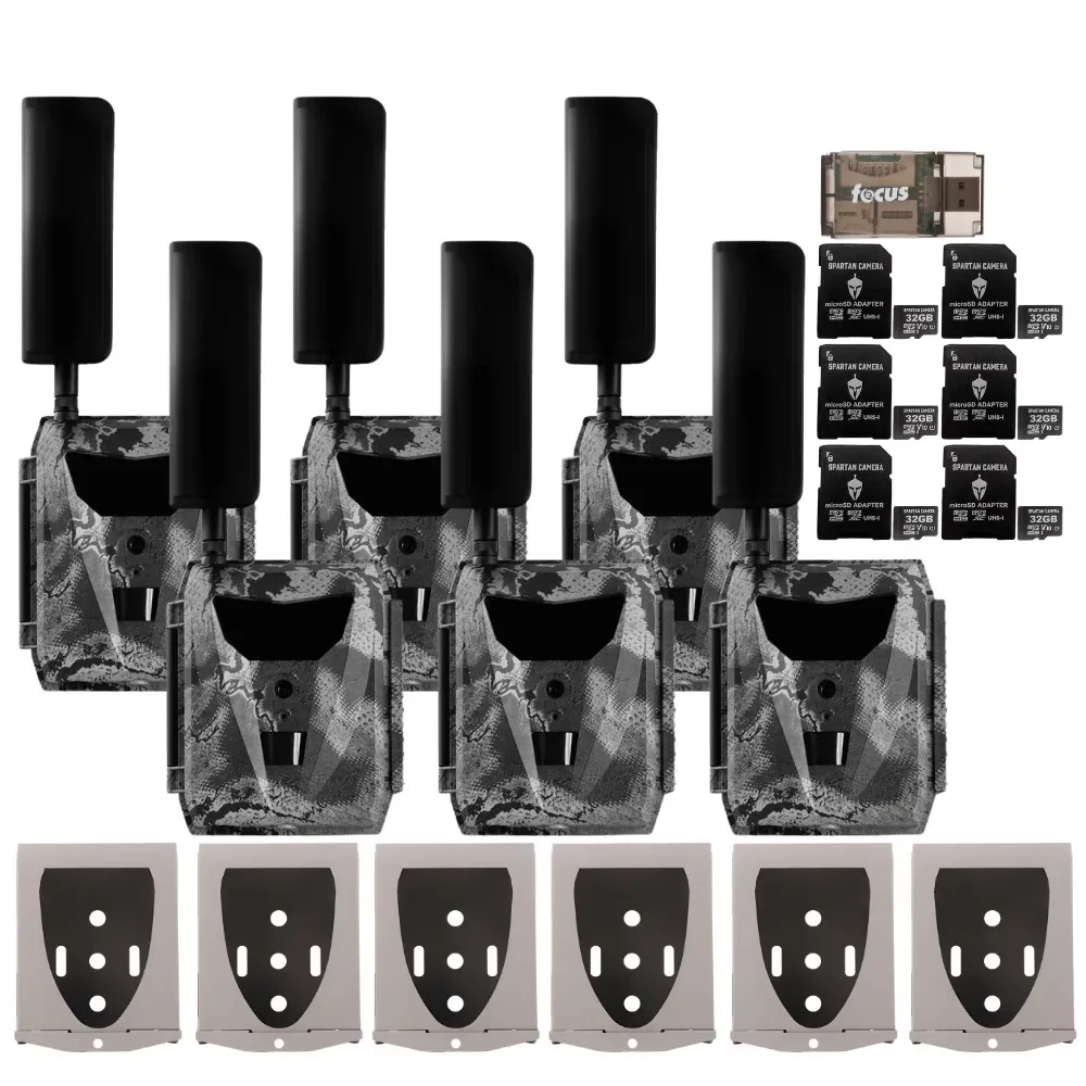 Trail Camera 6 pack 80ft 12v