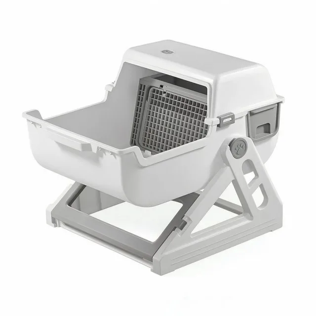 Litter Box white gray 9.94 lb