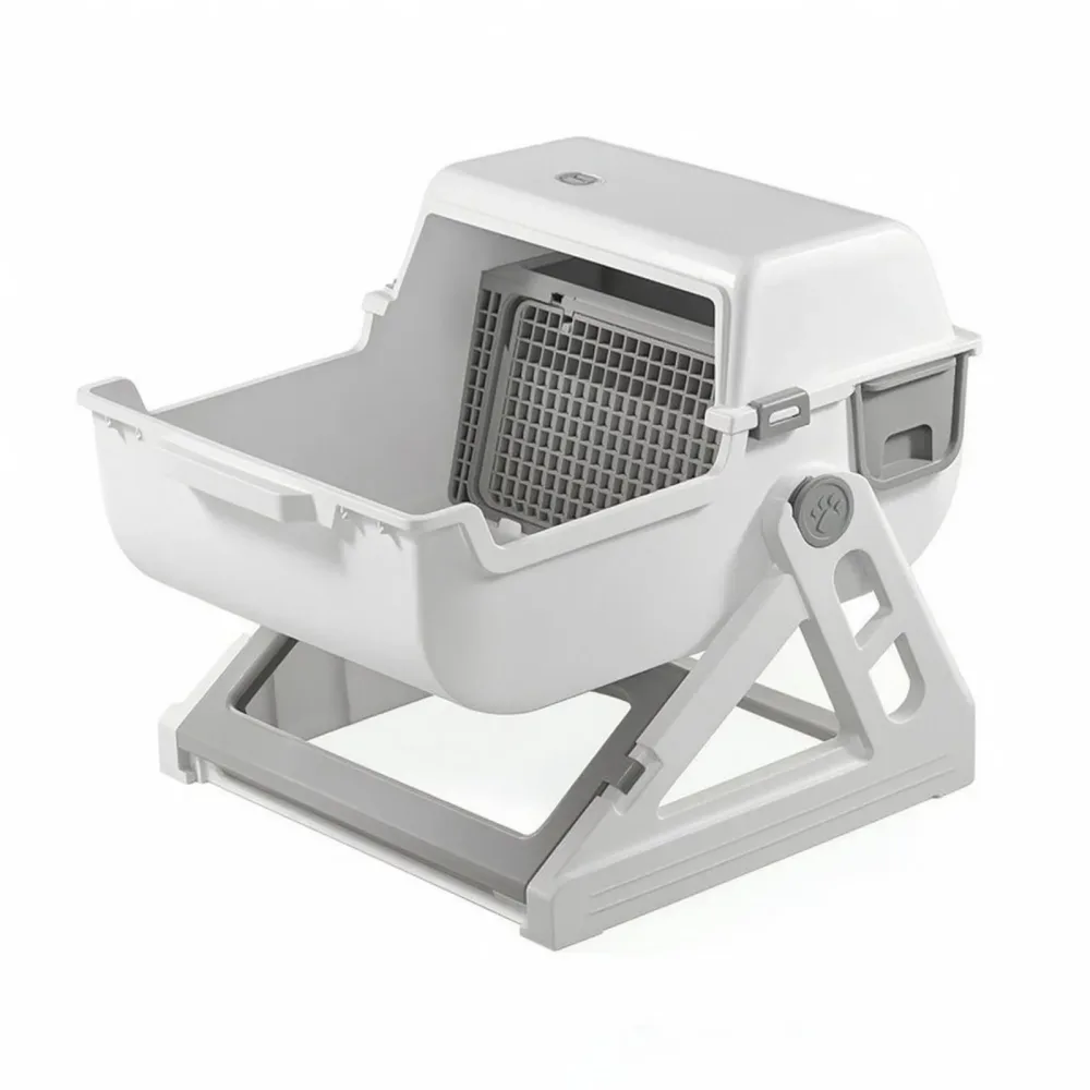 Litter Box white gray 9.94 lb