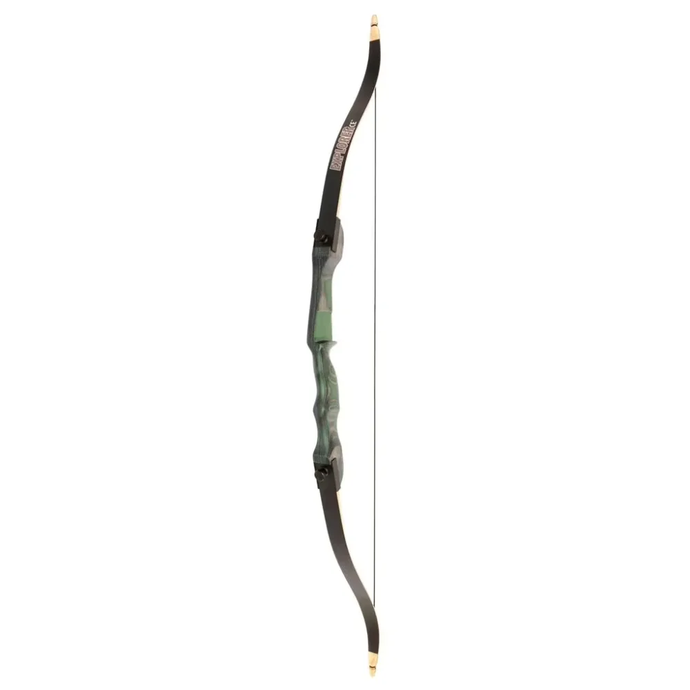 Recurve Bow 54 in 25 lbs green