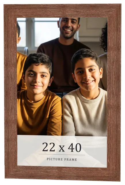 Frame 1.75 inches brown 5 inches