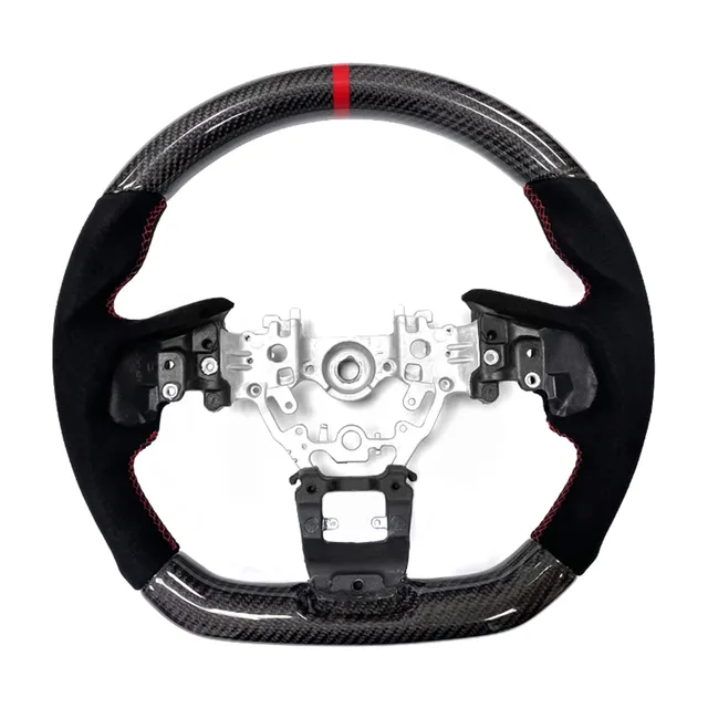 Motorsports Steering black red