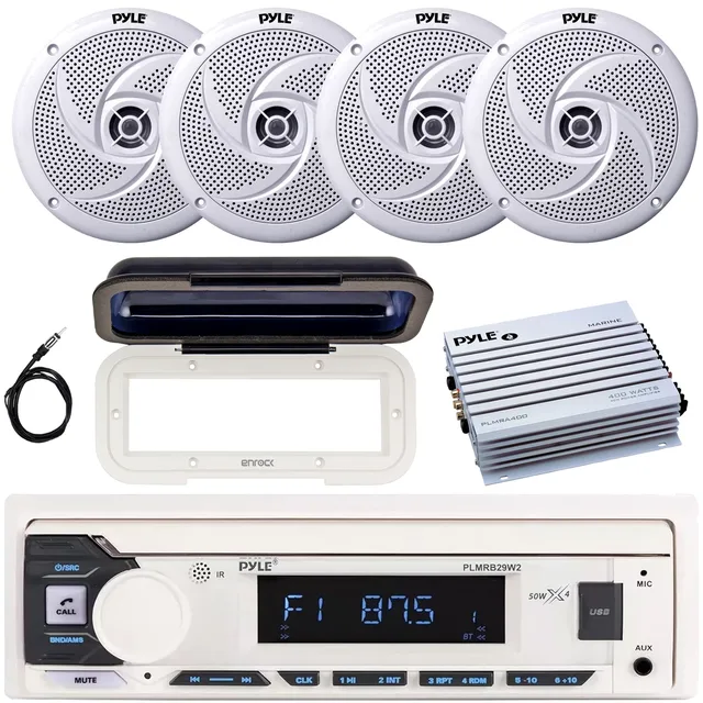 In-dash Stereo 8' 320w 4 channel
