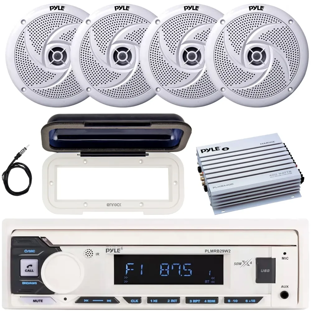 In-dash Stereo 8' 320w 4 channel
