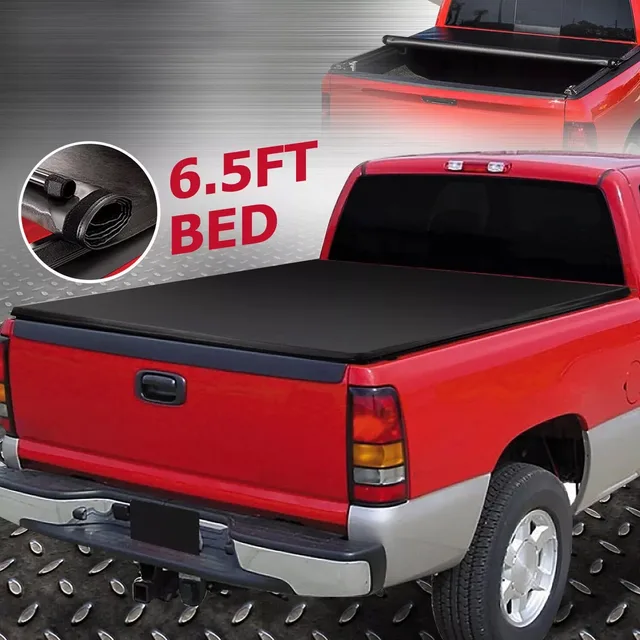 Tonneau Cover 6.5ft black 6.5 ft