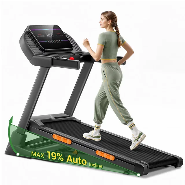Folding Treadmill 4.0hp 400 lbs