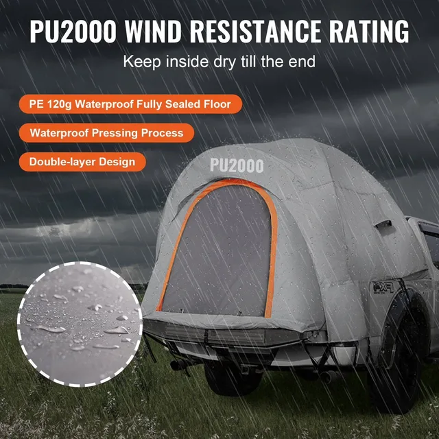 Truck Tent 6.4' 6.7' 2-3 person
