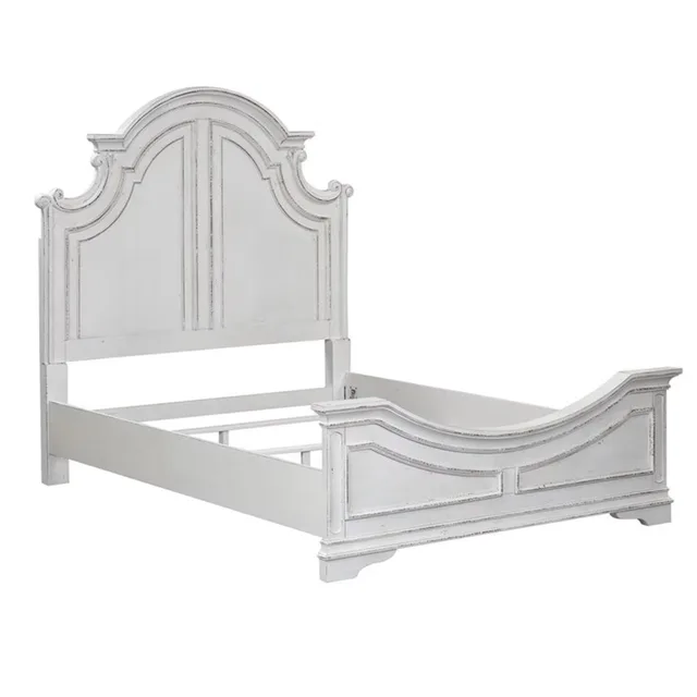 Panel Bed white 68" 89"