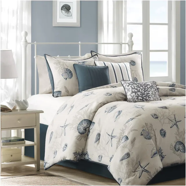 Bedding blue 104" 72"