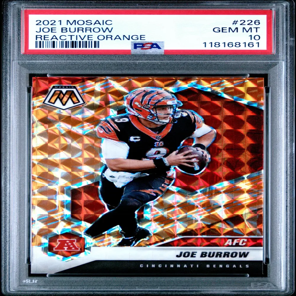 Football Card orange