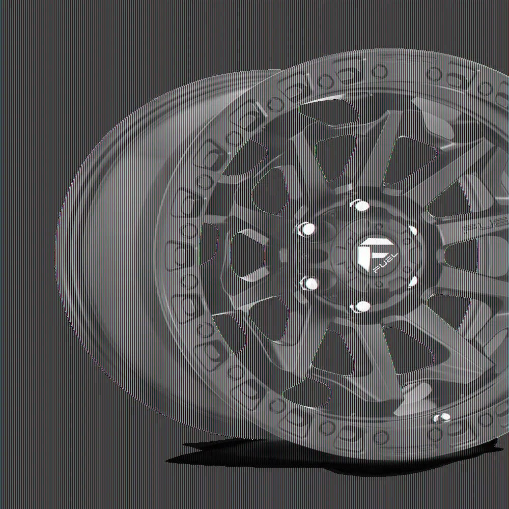 Wheel black 20mm 125.22mm