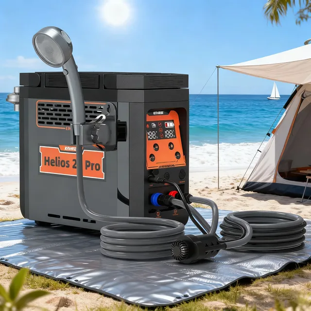 Water Heater portable rechargeable 12.8 inches