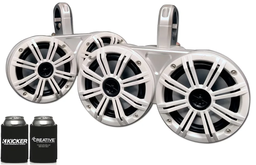 Speaker 6.5" white 8"