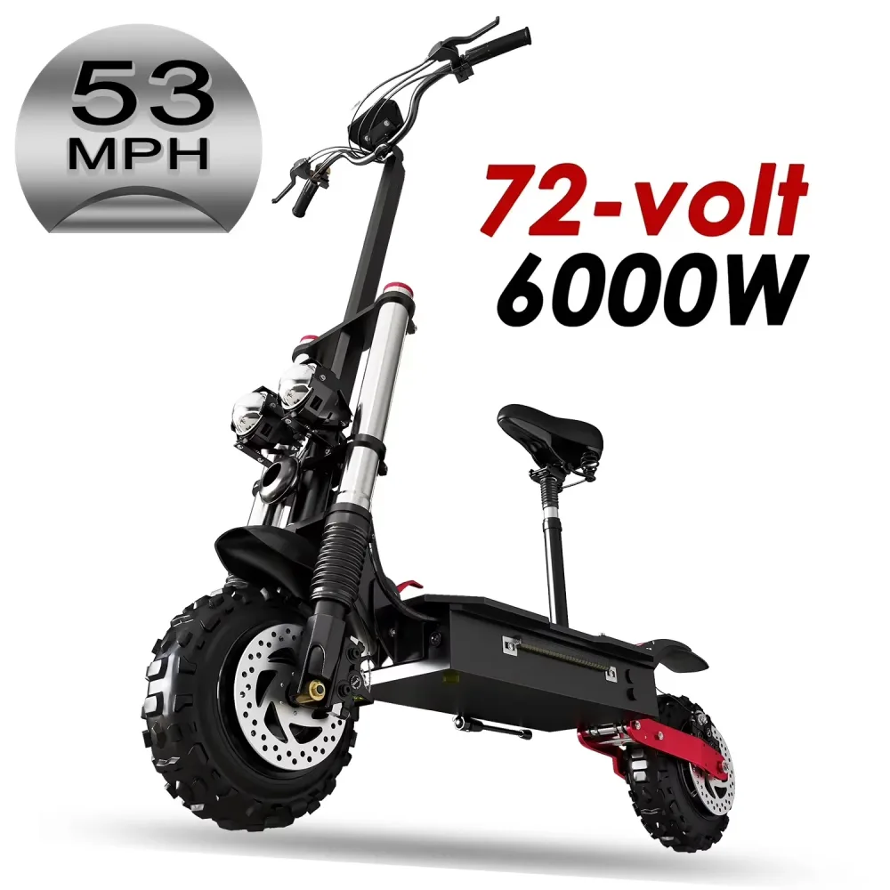 Electric Scooter 72v 6000w 11 inch