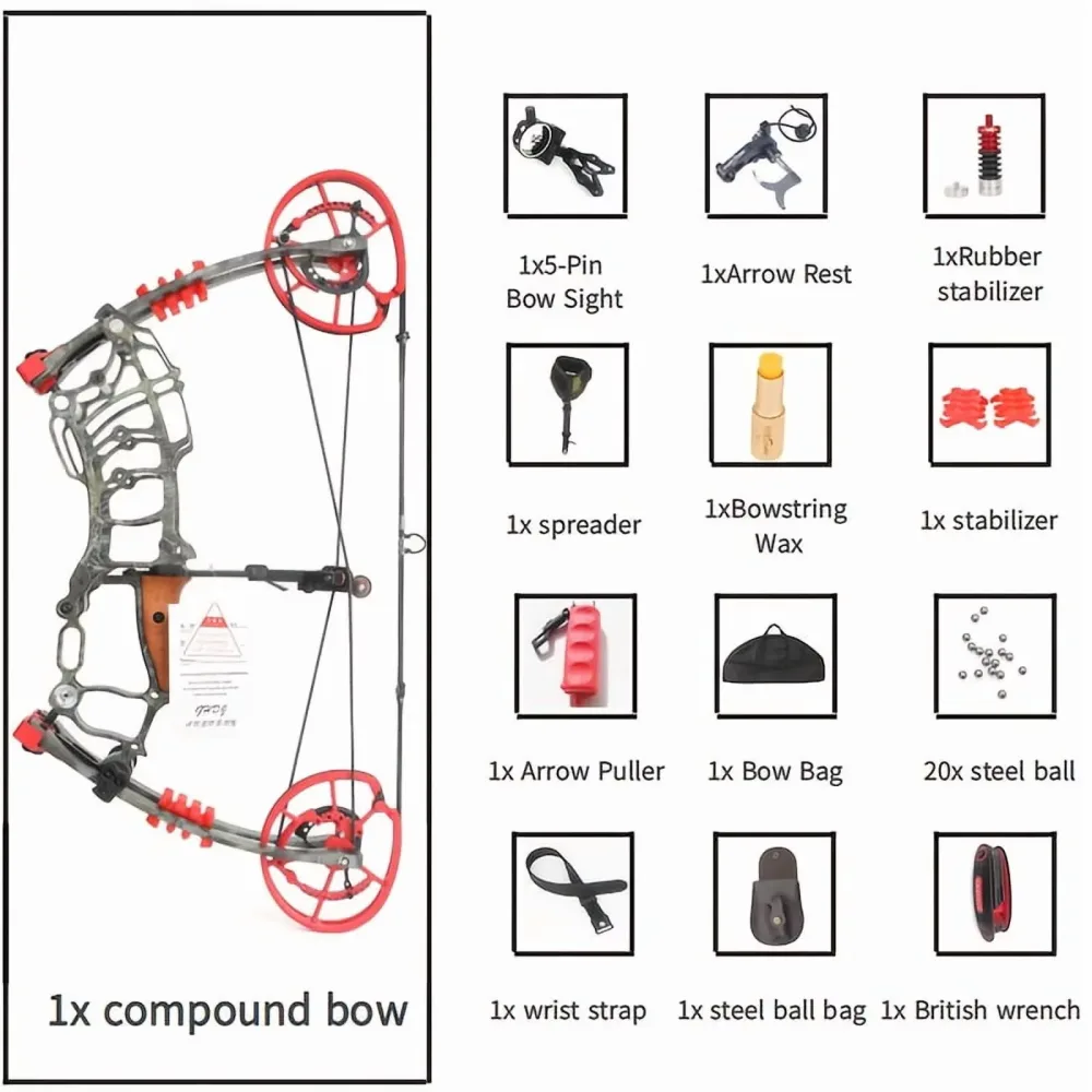 Bow 30-60lbs adjustable 30'