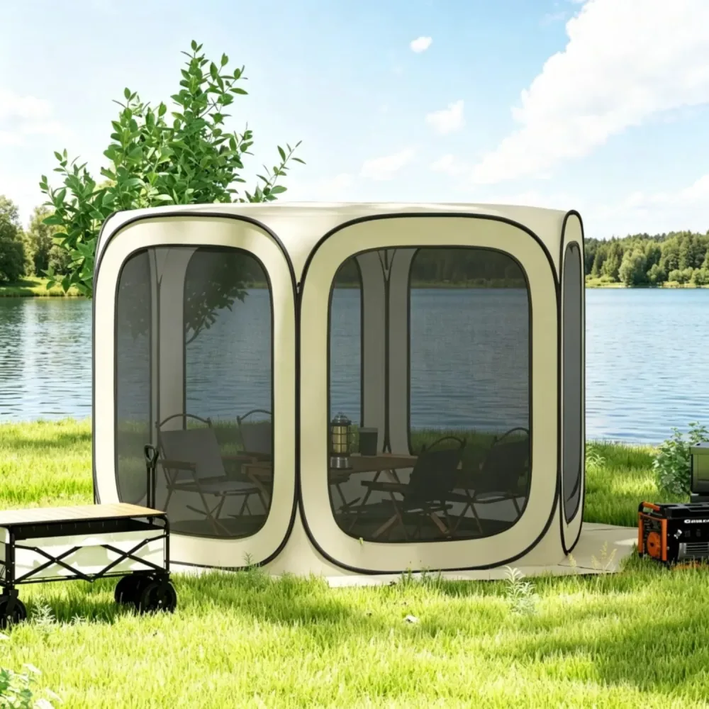 Screen Tent 7mm 133.9" 86.6"