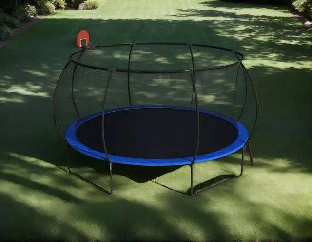 Backyard Play 14 ft black blue