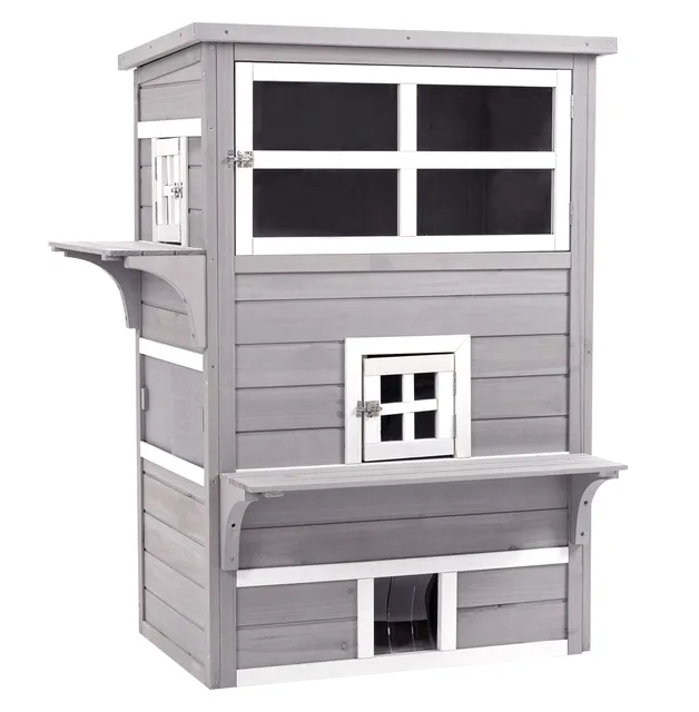Furniture & Enrichment gray white 38.5"