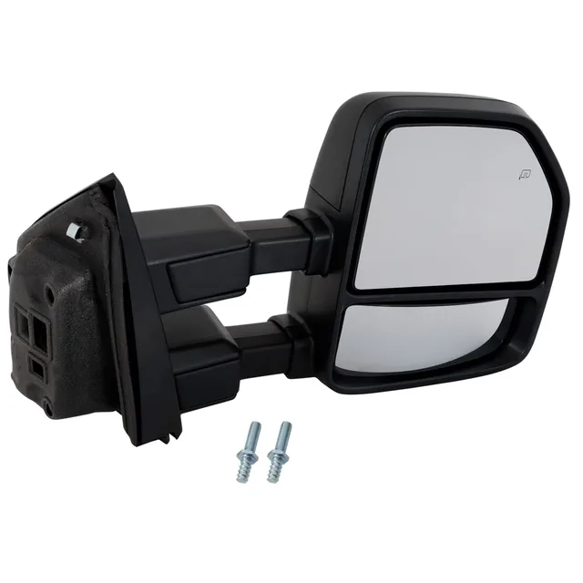 Towing Mirror folding adjustable black