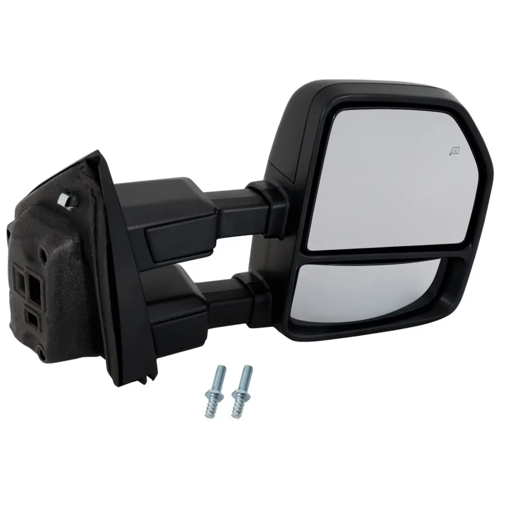 Towing Mirror folding adjustable black