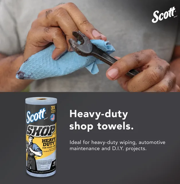 Shop Towel heavy-duty 11 in 10.4 in