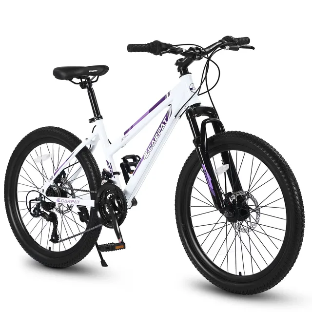 Mountain Bike 24" white 100mm