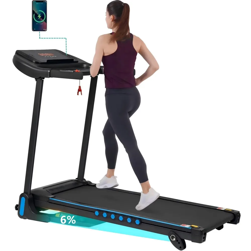 Electric Treadmill 300 lb 350lb black