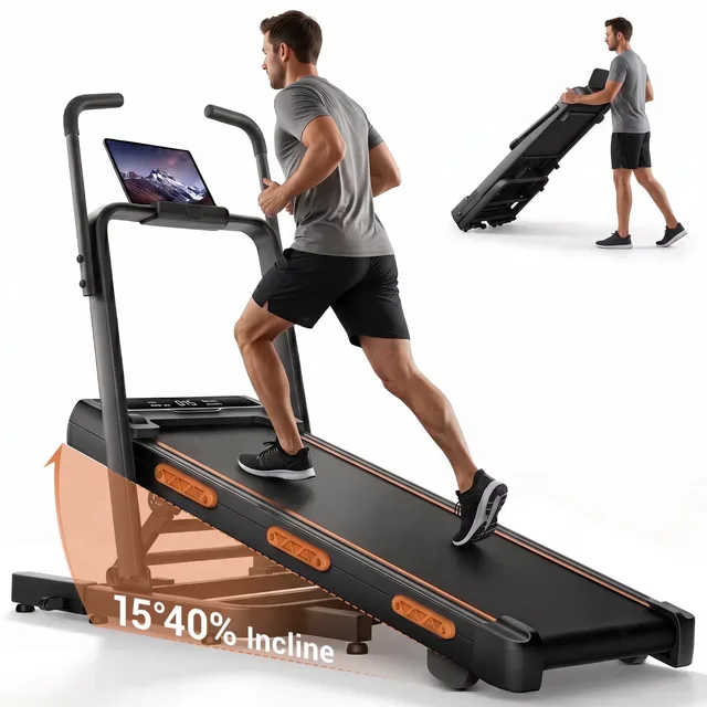 Pad Treadmill 3.0 hp 350 lbs foldable