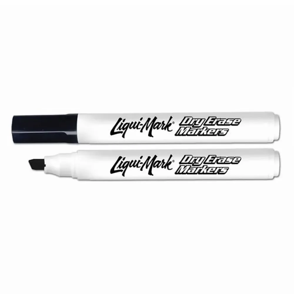 Erase Markers 250 pack black white