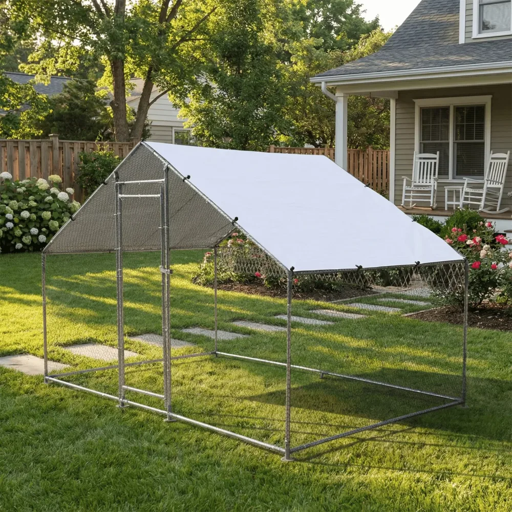 Chicken Coop 6.56' 9.8' waterproof
