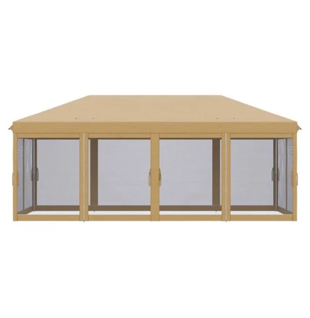 Canopy Tent portable beige 10'