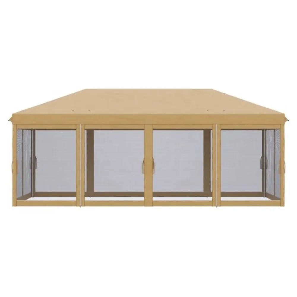 Canopy Tent portable beige 10'